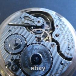 1919 Hamilton Railroad Grade 992 Model 2 Pocket Watch Montgomery 21J 16s WORKS