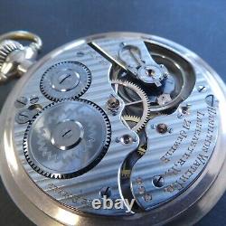 1919 Hamilton Railroad Grade 992 Model 2 Pocket Watch Montgomery 21J 16s WORKS