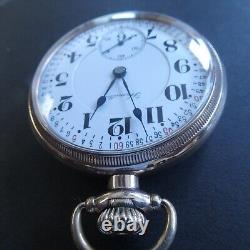 1919 Hamilton Railroad Grade 992 Model 2 Pocket Watch Montgomery 21J 16s WORKS