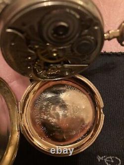 1920 Hamilton Grade 914 size 12s 17J Open Face Pocket Watch 14k GF Not Running