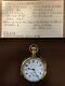 1920 Hamilton Grade 948 17 Jewel Size 18 Pocket Watch In Gold Plated Case Runs