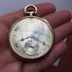 1920s 14k Gold Hamilton 916 Pocket Watch In Working Condition