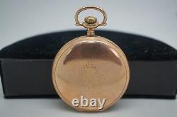 1920s Antique Hamilton Fahys 972 Railroad Pocket Watch 17 Jewels Dome Display