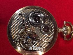 1922 Hamilton 21 Ruby Jewel 992 RAILROAD Grade Pocket Watch