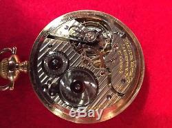 1922 Hamilton 21 Ruby Jewel 992 RAILROAD Grade Pocket Watch