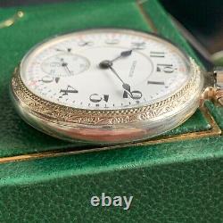 1922 Hamilton 992 Montgomery Dial 16S 21 Jewels Railroad Grade Pocket Watch
