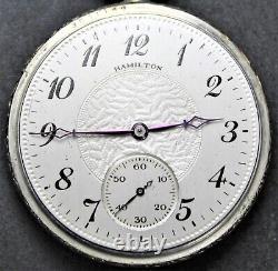 1922 Hamilton Grade 974 16s 17j 14k Gold Filled Pocket Watch Parts/Repair