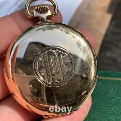 1922 Hamilton Grade 992 16S 21 Jewels Railroad Grade Pocket Watch Excellent