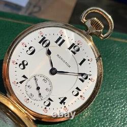 1922 Hamilton Grade 992 16S 21 Jewels Railroad Grade Pocket Watch Excellent