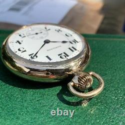 1922 Hamilton Grade 992 16S 21 Jewels Railroad Grade Pocket Watch Excellent