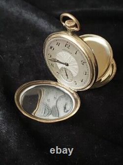 1922 Hamilton Pocket Watch Grade 956 Beautiful Double Case 17 Jewels