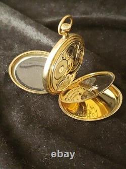 1922 Hamilton Pocket Watch Grade 956 Beautiful Double Case 17 Jewels