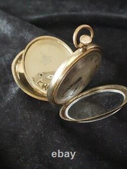 1922 Hamilton Pocket Watch Grade 956 Beautiful Double Case 17 Jewels