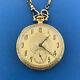 1923 Hamilton Gold Filled Grade 912 Open Face Withfob Non-working Pocket Watch