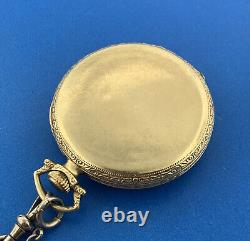 1923 Hamilton Gold Filled Grade 912 Open Face WithFob Non-Working Pocket Watch