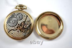 1923 Hamilton RR Grade 992 16s 21J DS Dial OF Pocket Watch with10KGF Case lot.re