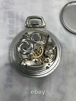 1924 Hamilton Electric Railway Special pocket watch. Runs accurately