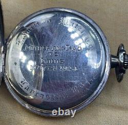1924 Hamilton pocket watch 14k gold filled, Grade 912, 17 jewels, open face, 12S