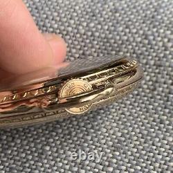 1925 Hamilton 992 16S 21 Jewels RR Pocket Watch Bar Over Crown Serviced & EX