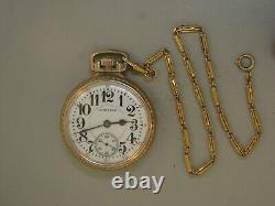 1925 Hamilton Grade 992 16S 21 Jewels Railroad Pocket Watch