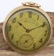 1926 10k Rgp Hamilton Pocket Watch 3255068 Grade 912 12s 17j Runs (rg4)