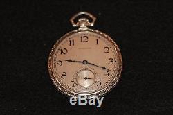 1926 Hamilton 922 23J Solid 14k White Gold Pocket Watch Great Find Real Nice