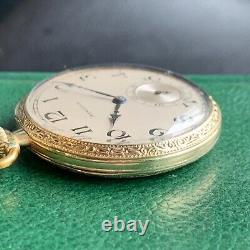1926 Hamilton Grade 912 12S 12S 14K Gold Filled Pocket Watch Serviced