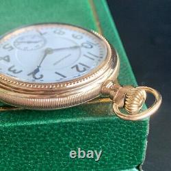 1926 Hamilton Grade 974 16S 17 Jewels 25 Years Gold Filled Pocket Watch