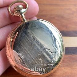 1926 Hamilton Grade 974 16S 17 Jewels Gold Filled Pocket Watch