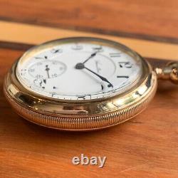 1926 Hamilton Grade 974 16S 17 Jewels Gold Filled Pocket Watch