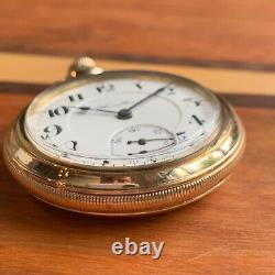 1926 Hamilton Grade 974 16S 17 Jewels Gold Filled Pocket Watch