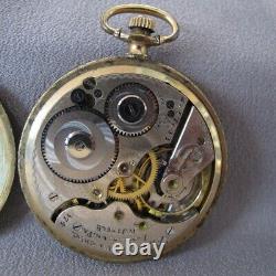 1926 Hamilton Grade 974 16s 17j Open Face GF Pocket Watch AS IS SPECIAL C727