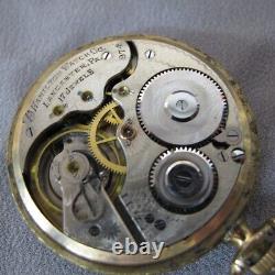 1926 Hamilton Grade 974 16s 17j Open Face GF Pocket Watch AS IS SPECIAL C727