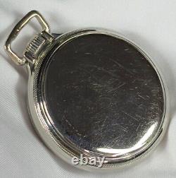 1926 Hamilton Grd 950 Mod 3 16s 23j RR Grade Pocket Watch Monty Dial 14KWGF Case