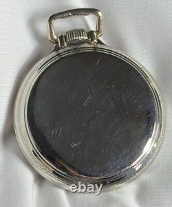 1926 Hamilton Grd 950 Mod 3 16s 23j RR Grade Pocket Watch Monty Dial 14KWGF Case