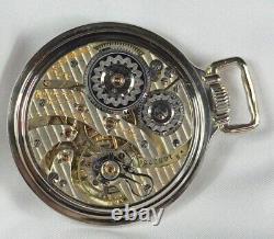 1926 Hamilton Grd 950 Mod 3 16s 23j RR Grade Pocket Watch Monty Dial 14KWGF Case