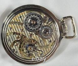 1926 Hamilton Grd 950 Mod 3 16s 23j RR Grade Pocket Watch Monty Dial 14KWGF Case