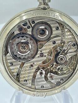 1927 16S 23J Hamilton Watch Co Pocket Watch Railroad Grade Salesman Case
