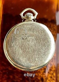 1927 Cadillac Motor Car Co. Service Award Pocket Watch in a 14k Solid Gold Case