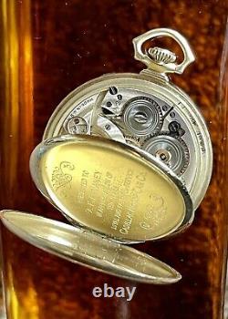 1927 Cadillac Motor Car Co. Service Award Pocket Watch in a 14k Solid Gold Case