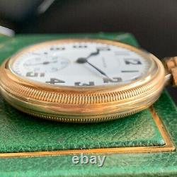 1927 Hamilton 992 16S 21 Jewels Railroad Grade Pocket Watch Serviced
