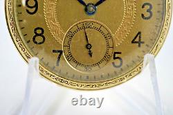 1927 Hamilton Grade 912 Model 2 17 Jewels 12 Size 14 Karat GF Pocket Watch Runs