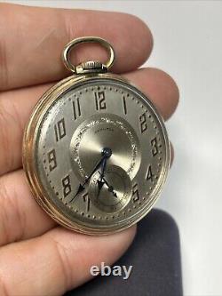 1927 Hamilton Grade 912 Model 2 17j 10k RGP Pocket Watch- Runs