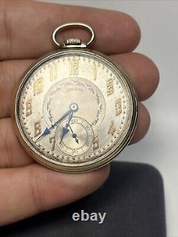 1927 Hamilton Grade 912 Model 2 17j 10k RGP Pocket Watch- Runs