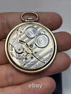 1927 Hamilton Grade 912 Model 2 17j 10k RGP Pocket Watch- Runs