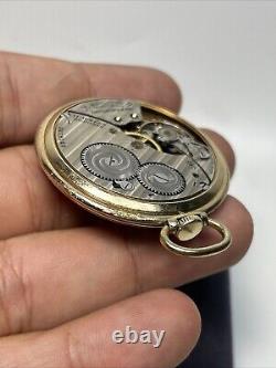 1927 Hamilton Grade 912 Model 2 17j 10k RGP Pocket Watch- Runs