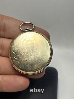 1927 Hamilton Grade 912 Model 2 17j 10k RGP Pocket Watch- Runs