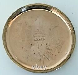 1930 Hamilton Railroad Grade 992 Pocket Watch 21j Ruby 16s Gold Filled OF