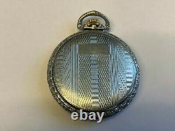1931 Hamilton Watch Co. 17j 12s Pocket Watch Jewelry Openface Pendant 3342797
