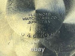 1931 Hamilton Watch Co. 17j 12s Pocket Watch Jewelry Openface Pendant 3342797